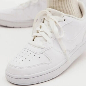 Nike Court Borough Low Recraft White Youth Sz 6Y #DV5456-106